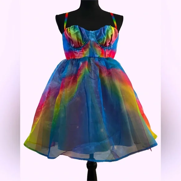 sachin and babi light blue dress Club Exx second hand